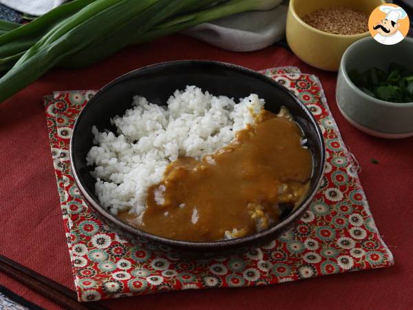 Katsu curry vegetariano: melanzane impanate con panko giapponese - Preparazione tappa 16