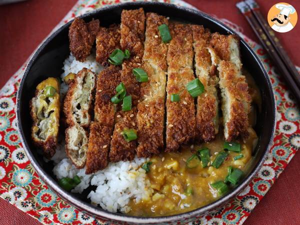 Katsu curry vegetariano: melanzane impanate con panko giapponese - Preparazione tappa 18