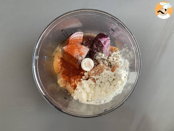 Crocchette di pollo in friggitrice ad aria - Preparazione tappa 2