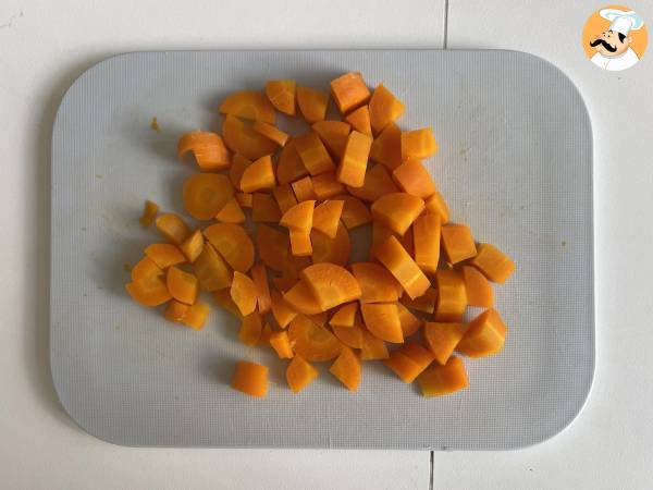 Insalata russa con tonno e maionese fatta in casa - Preparazione tappa 4