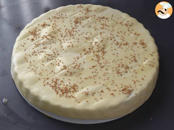 Crostata salata con ricotta, cetrioli e salmone affumicato - Preparazione tappa 2