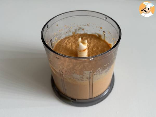 Hummus di peperoni - Preparazione tappa 6