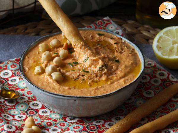 Hummus di peperoni - Preparazione tappa 7