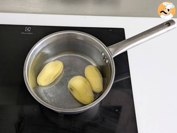 Burger di zucchine e patate in friggitrice ad aria - Preparazione tappa 1