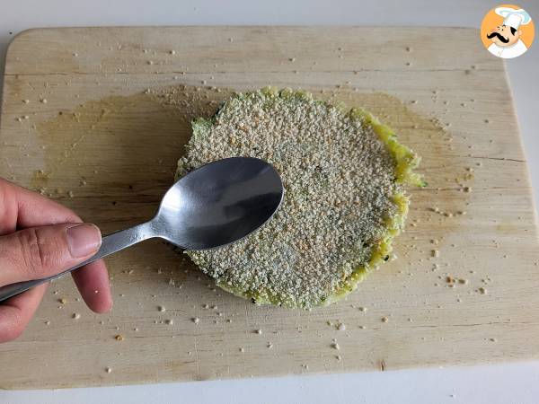 Burger di zucchine e patate in friggitrice ad aria - Preparazione tappa 7