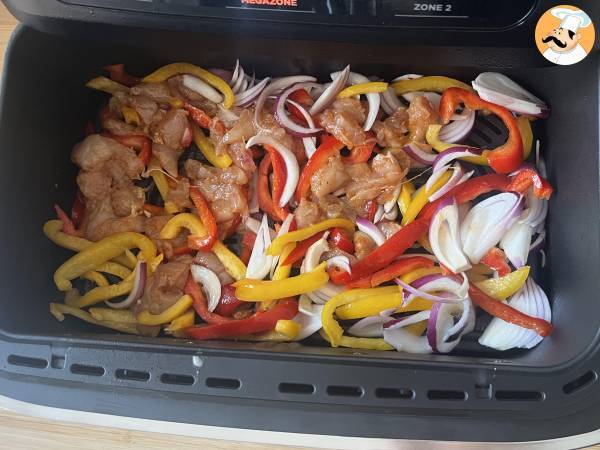 Fajitas in friggitrice ad aria: il ripieno delizioso pronto in un attimo! - Preparazione tappa 4