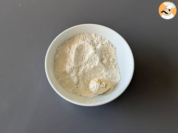 Mozzarelline in friggitrice ad aria - Preparazione tappa 3