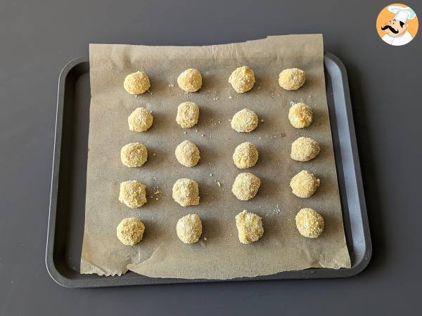 Mozzarelline in friggitrice ad aria - Preparazione tappa 6