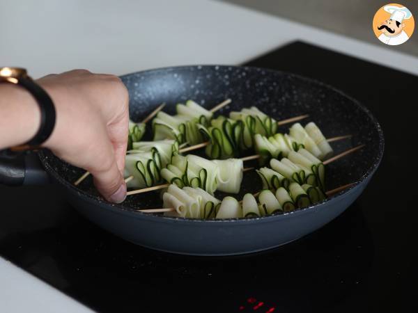Spiedini di zucchine con una deliziosa salsa asiatica - Preparazione tappa 5
