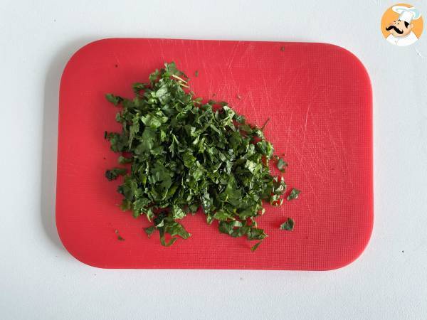 Chimichurri: la salsa sudamericana perfetta per condire la carne! - Preparazione tappa 1