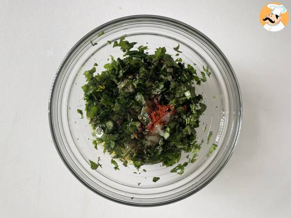 Chimichurri: la salsa sudamericana perfetta per condire la carne! - Preparazione tappa 4
