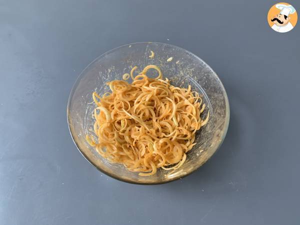 Cipolla croccante in friggitrice ad aria - Preparazione tappa 4
