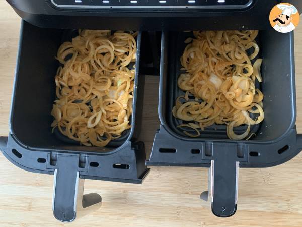 Cipolla croccante in friggitrice ad aria - Preparazione tappa 5