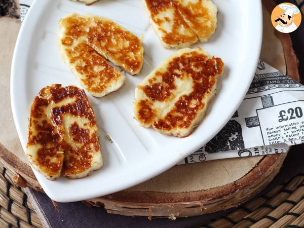 Halloumi piastrato con miele e rosmarino - Preparazione tappa 6