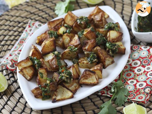 Patate al forno con salsa chimichurri - Preparazione tappa 7