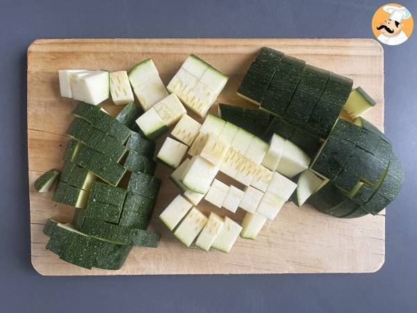 Come cuocere le zucchine con la friggitrice ad aria? - Preparazione tappa 1