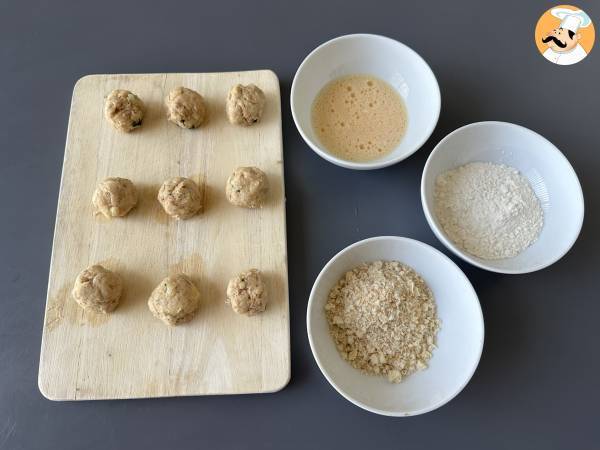 Polpette di tonno in friggitrice ad aria: un antipasto sfizioso e velocissimo da preparare! - Preparazione tappa 4