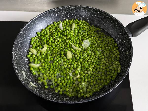 Polpette di piselli e feta in friggitrice ad aria: sfiziose e velocissime da preparare! - Preparazione tappa 2
