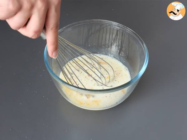 Cosa fare con le tortillas? Un ottimo gratin di Prosciutto, spinaci e mozzarella - Preparazione tappa 1