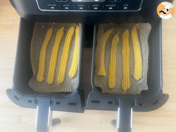 Churros in friggitrice ad aria: soffici dentro e croccanti fuori! - Preparazione tappa 6