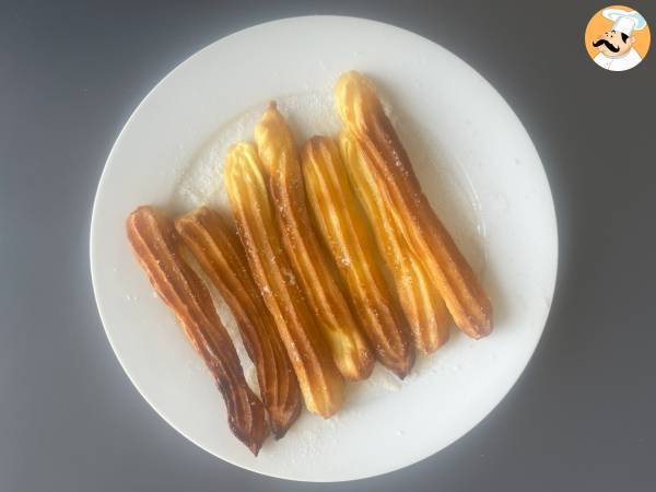 Churros in friggitrice ad aria: soffici dentro e croccanti fuori! - Preparazione tappa 8