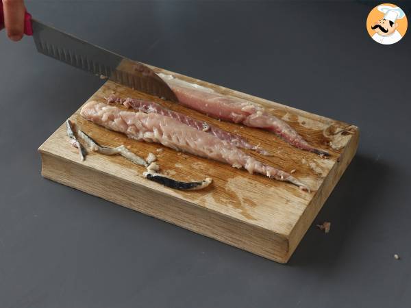 Sgombro glassato con salsa di soia e miele - Preparazione tappa 1