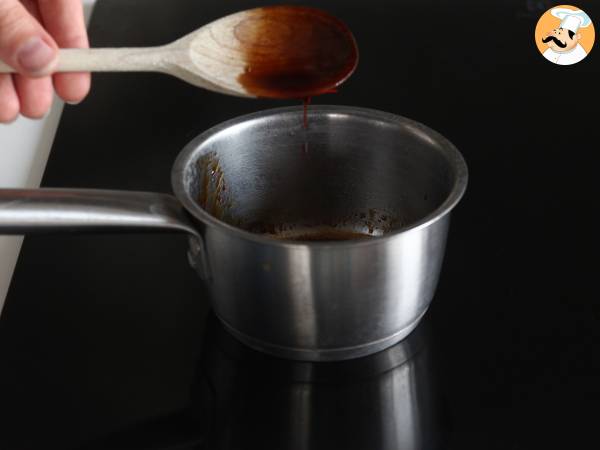 Sgombro glassato con salsa di soia e miele - Preparazione tappa 3