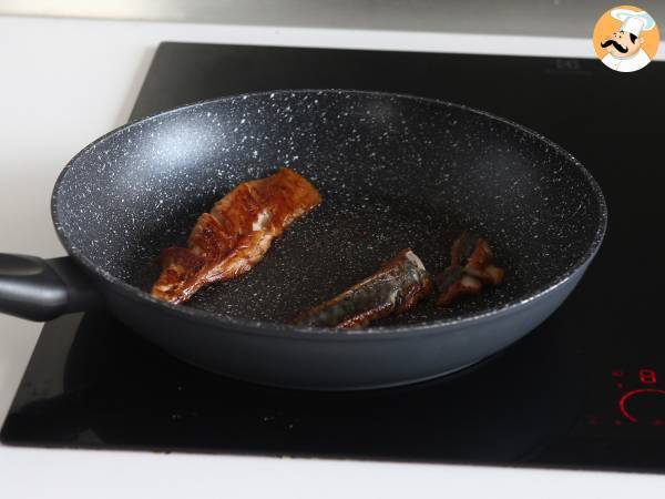 Sgombro glassato con salsa di soia e miele - Preparazione tappa 5