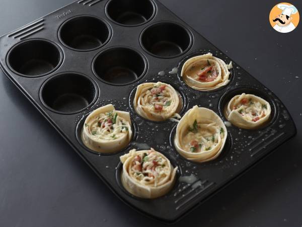 Mini quiche con tortillas: facili, veloci ed economiche! - Preparazione tappa 5