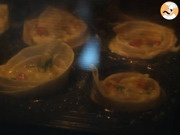 Mini quiche con tortillas: facili, veloci ed economiche! - Preparazione tappa 6