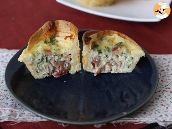 Mini quiche con tortillas: facili, veloci ed economiche! - Preparazione tappa 7