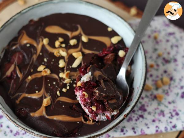 Overnight oat: avena, frutti rossi e cioccolato - Preparazione tappa 8