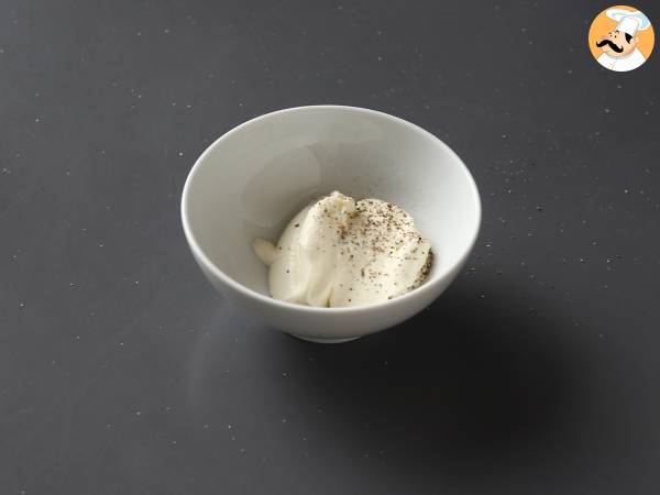 Pane ripieno con formaggio e pancetta - Preparazione tappa 3