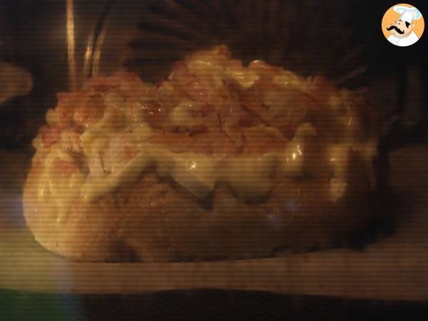 Pane ripieno con formaggio e pancetta - Preparazione tappa 9