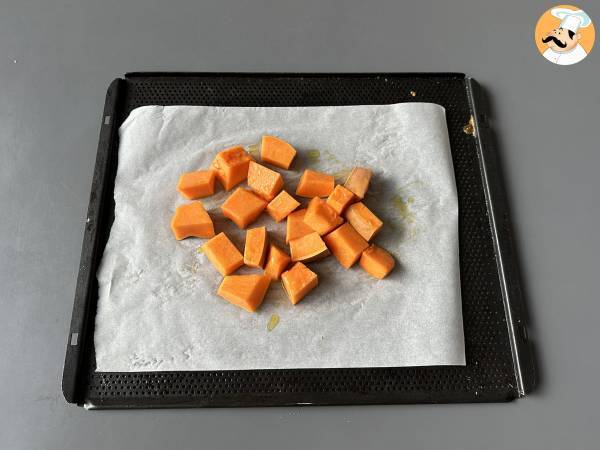 Crema di zucca, feta e miele - Preparazione tappa 1