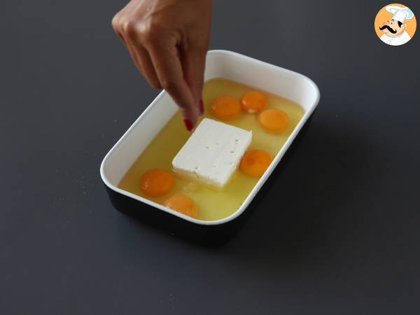 Wrap super proteico con uova e feta - Preparazione tappa 3