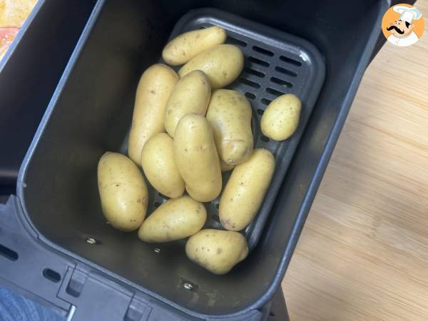 Patate novelle in friggitrice ad aria - Preparazione tappa 2