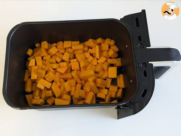 Polpette di zucca in friggitrice ad aria - Preparazione tappa 2