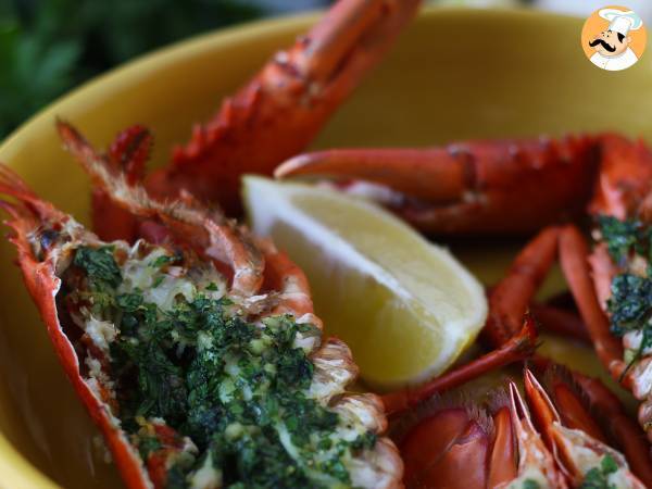 Astice al forno con prezzemolo e limone: semplicità e raffinatezza a tavola. - Preparazione tappa 7