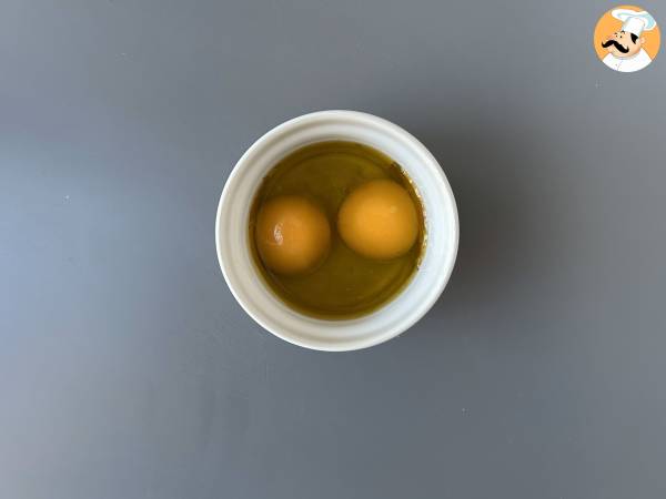 Tuorli d'uovo confit in friggitrice ad aria: perfetti da spalmare! - Preparazione tappa 2