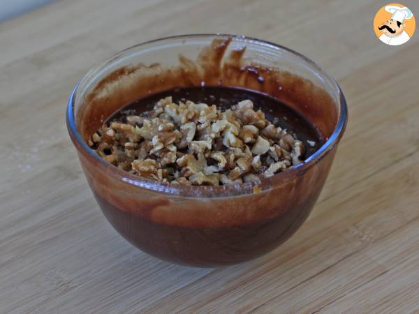Brownie cioccolato e noci in friggitrice ad aria - Preparazione tappa 5