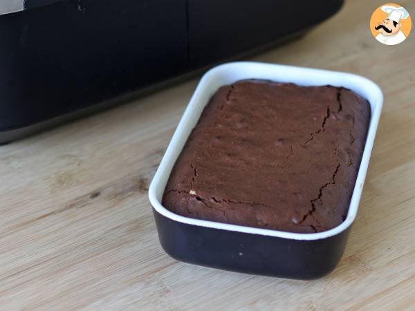 Brownie cioccolato e noci in friggitrice ad aria - Preparazione tappa 8
