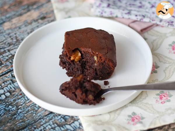 Brownie cioccolato e noci in friggitrice ad aria - Preparazione tappa 9