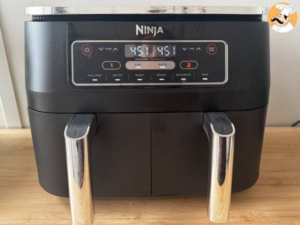 Mandorle pralinate in friggitrice ad aria - Preparazione tappa 4