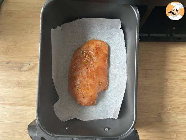 Petto di pollo in friggitrice ad aria: succoso, dorato e pronto in pochi minuti! - Preparazione tappa 3