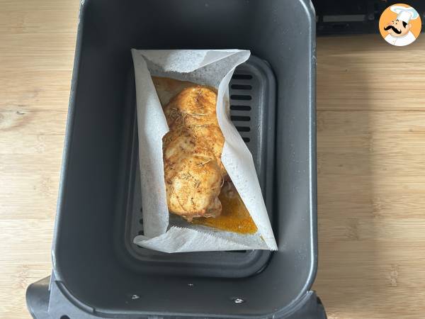 Petto di pollo in friggitrice ad aria: succoso, dorato e pronto in pochi minuti! - Preparazione tappa 4