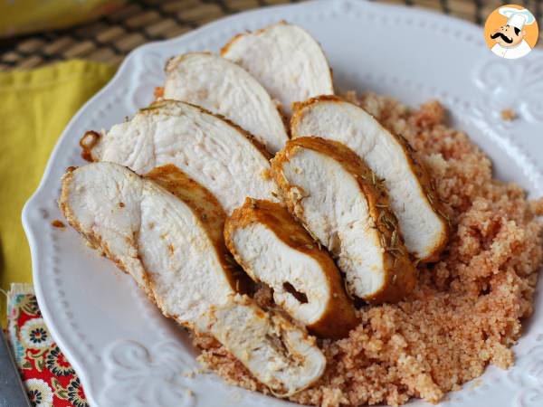 Petto di pollo in friggitrice ad aria: succoso, dorato e pronto in pochi minuti! - Preparazione tappa 5