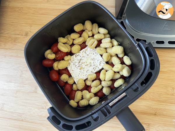 Baked feta gnocchi in friggitrice ad aria, un piatto super veloce per pranzo o per cena! - Preparazione tappa 2