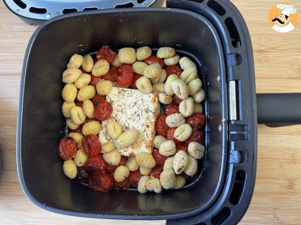 Baked feta gnocchi in friggitrice ad aria, un piatto super veloce per pranzo o per cena! - Preparazione tappa 4