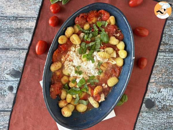 Baked feta gnocchi in friggitrice ad aria, un piatto super veloce per pranzo o per cena! - Preparazione tappa 6